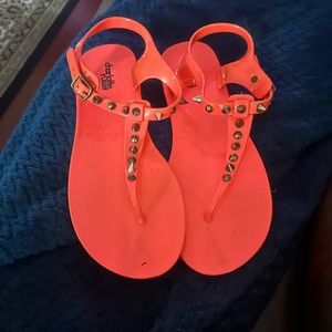 Charlotte russe Tstrap Sandals size 39 new